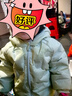 巴拉巴拉童裝兒童羽絨服寶寶女童男童2025年冬季保暖外套寶寶上衣萌趣輕薄 曬單實(shí)拍圖