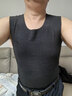 夢(mèng)特嬌【羊絨蠶絲德絨】無(wú)痕保暖背心男士加絨發(fā)熱內衣貼身坎肩上衣冬季 曬單實(shí)拍圖
