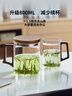 憶壺茶綠茶杯個(gè)人專(zhuān)用泡茶月牙過(guò)濾玻璃杯子大容量茶水分離辦公室喝茶具 曬單實(shí)拍圖