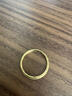 老鳳祥黃金戒指足金999三生三世戒指情侶款送婦女節38女神節禮物母親節 足金戒指12-13圈口(約1.05g) 曬單實(shí)拍圖