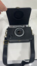 耐影適用于富士instax Mini EVO保護套鏡頭蓋拍立得一次成像斜挎相機包富士mini evo相機套復古皮套 EVO保護套（黑色） 送屏幕鋼化膜 曬單實(shí)拍圖