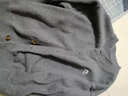 小象漢姆童裝男童中大童毛衣開(kāi)衫兒童針織衫純棉秋裝中大童外套 灰色 120 cm 曬單實(shí)拍圖