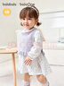 巴拉巴拉【balaOne】巴拉巴拉童裝寶寶連衣裙2026新款春裝一衣三穿甜美潮 白色調00311 100 曬單實(shí)拍圖