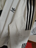 adidas經(jīng)典三條紋運動(dòng)連帽夾克外套男女春季阿迪達斯三葉草   亮白   M 曬單實(shí)拍圖