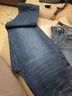 蓋璞男裝秋季款基本款微彈修身牛仔褲時(shí)尚長(cháng)褲美版834905 曬單實(shí)拍圖