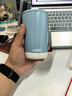 膳魔師（THERMOS）咖啡杯男女辦公高顏值日系簡(jiǎn)約杯子情侶水杯學(xué)生杯子TCDP 天青【304+涂層內膽】 415ml 曬單實(shí)拍圖