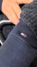 Tommy Hilfiger【戶(hù)外防曬】秋冬男裝休閑運動(dòng)字母純色圓領(lǐng)內搭套頭衫衛衣 藏青色DW5 L （推薦：150-165斤） 曬單實(shí)拍圖