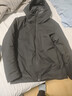 CARE OF LORD 領(lǐng)航員系列 金標Primaloft男士秋冬棉衣連帽棉服8615 極夜黑 XL 曬單實(shí)拍圖