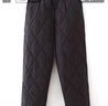 恒源祥老年人冬裝大碼老太太羽絨棉褲冬季女外穿媽媽褲子老人保暖奶奶褲 8312黑色直筒 4XL 建議170-190斤 曬單實(shí)拍圖
