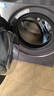 海爾滾筒洗衣機全自動(dòng)帶烘干12KG 20年防生銹 洗烘一體9KG 超薄平嵌 藍盾除菌 八維減震 XQG120-HL58A1 曬單實(shí)拍圖