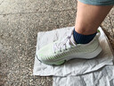 布魯克斯（BROOKS）Glycerin 甘油 Flex 跑鞋新品男女款緩震跑步鞋舒適赤足感運動(dòng)鞋 男款 白色/壁虎綠/影藍黑 42 曬單實(shí)拍圖