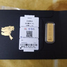 京喜足金9999純金金條收藏儲值升值黃金財富金磚5g10g20g50g100g 5g 曬單實(shí)拍圖
