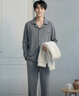 京舒棉京東自有品牌棉·嘟嘟棉情人節磨毛男長(cháng)袖睡衣家居服 灰色 2XL 曬單實(shí)拍圖