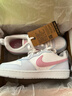耐克（NIKE）女鞋 2026新款春季時(shí)尚潮流運動(dòng)鞋輕便耐磨休閑鞋復古低幫板鞋 白霜粉芒-101 36.5 36.5/235mm 曬單實(shí)拍圖