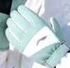 李寧（LI-NING）滑雪手套冬季女士2025年新款保暖厚絨戶(hù)外騎車(chē)防凍手哈爾濱旅游 曬單實(shí)拍圖