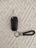 天震爵 福特福睿斯鑰匙套皮2017款折疊鑰匙扣17款福睿斯汽車(chē)鑰匙包 福特03款黑線(xiàn) 曬單實(shí)拍圖