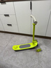 酷騎兒童滑板車(chē)Q1溜溜車(chē)折疊款重力轉向發(fā)光輪3-10歲生日禮物酷騎綠 曬單實(shí)拍圖
