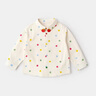 嘟嘟家【100%棉】女童襯衫純棉春款女孩波點(diǎn)襯衣春裝彩色上衣長(cháng)袖童裝 滿(mǎn)印色系 100 曬單實(shí)拍圖