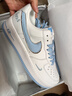 CLENIKEEDAIR NIKE空軍一號小勾男女學(xué)生潮流時(shí)尚ins百搭休閑板鞋 空軍-時(shí)尚銀蘭_NIKE 39 NIKE_ 曬單實(shí)拍圖