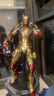 HOT TOYS復仇者聯(lián)盟合金鋼鐵俠手辦模型桌面擺件32cm MK42豪華版 曬單實(shí)拍圖
