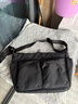 優(yōu)衣庫男裝女裝休閑挎包單肩包防潑水背包26春夏新款481630 481630/09黑色 均碼(33.5 × 11 × 26.5 cm ) 曬單實(shí)拍圖