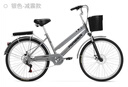永久城市通勤自行車(chē)26英寸6變速男女士青少年城市休閑逛街購物單車(chē) 曬單實(shí)拍圖