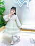 G.duck小黃鴨童裝女童連衣裙春秋季2026新款蕾絲網(wǎng)紗蓬蓬裙兒童裙子女孩 洛麗塔紗裙子 90 建議1~2歲（80-90cm） 曬單實(shí)拍圖