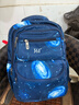 361°兒童書(shū)包男小學(xué)生一到六年級男童輕便減新款大容量雙肩包男孩背包 星空藍大號【推薦4-6年級】 曬單實(shí)拍圖