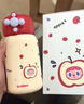 BABLOV兒童保溫杯316L不銹鋼印花便攜隨行硅膠吸管水杯密封防漏雙飲杯子 曬單實(shí)拍圖