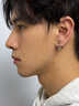 黛若莫比烏斯耳夾無(wú)耳洞男士耳圈痞帥輕奢高級感耳環(huán)單只免打孔耳飾潮 【單只】莫比烏斯耳夾 曬單實(shí)拍圖