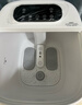 美的（Midea）泡腳桶殺菌足浴盆加熱暖腳自動(dòng)按摩保暖洗腳盆熏蒸暖泡噴淋生日禮物送男女友長(cháng)輩 ZL310 曬單實(shí)拍圖