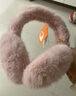GOLOVEJOY高樂(lè )捷兒童耳罩冬季保暖小孩護耳朵防凍男女童毛絨耳捂子耳包櫻粉 曬單實(shí)拍圖