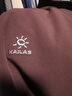 KAILAS凱樂(lè )石M8 IC保暖軟殼衣女耐磨彈力戶(hù)外攀巖防風(fēng)連帽登山外套 柏木色KG2619202 M 曬單實(shí)拍圖