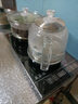 益茶福全自動(dòng)上水電熱水壺底部上水嵌入式茶臺功夫茶燒水壺飲水燒水一體機抽水玻璃煮茶壺保溫泡茶壺 SQ-008玻璃套裝 1L 曬單實(shí)拍圖