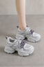 星期六老爹鞋女款2026新款春季爆款小個(gè)子厚底增高鞋子透氣網(wǎng)面運動(dòng)鞋女 銀色 【跟高6.5CM】 37 (235mm) 標準碼 曬單實(shí)拍圖