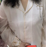 浪莎生日禮物送媽媽送女友實(shí)用冰絲睡衣女夏季新款涼感家居套裝服禮盒 月晴-長(cháng) 袖長(cháng)褲【禮盒裝】 L 【建議體重100-130斤】 曬單實(shí)拍圖