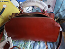 澳迪佳女神節禮物老婆真皮包包女款2026年枕頭包波士頓手提斜挎包女?huà)寢?焦糖棕【送女友老婆女生禮物走心實(shí)用】 曬單實(shí)拍圖