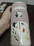 大嘴猴保溫杯男女士咖啡杯高顏值大容量水杯學(xué)生兒童杯子  甜氣粉480ml 曬單實(shí)拍圖