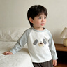 波步（BORBOON B）寶寶T恤春裝2026新款打底衣嬰兒內搭長(cháng)袖上衣春秋款百搭男童衣服 【白色】8218 80 曬單實(shí)拍圖