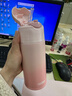 膳魔師（THERMOS）保溫杯400ml男女士漸變色吸管杯保冷水杯子TCMI-400S PKW 曬單實(shí)拍圖