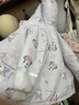 戴維貝拉（DAVE＆BELLA）女童防水透濕棉服秋冬兒童夾棉連帽外套 曬單實(shí)拍圖