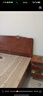南宜胡桃木實(shí)木床雙人床現代中式簡(jiǎn)約經(jīng)濟型高箱儲物床臥室家具8518 【升級靜音床板】實(shí)木床 【升級胡桃木款】1.5*2.0米 曬單實(shí)拍圖