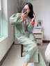 族瑪士2026新款淺春系睡衣女春秋季純棉高級感夏季大碼可外穿家居服套裝 S83572#迷霧森林綠 M 【建議154-165CM/80-120斤】 曬單實(shí)拍圖