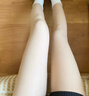 小野和子【楊冪同款】光腿神器雙層絲襪女秋冬季加絨保暖肉色打底褲連褲襪 曬單實(shí)拍圖