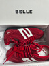 百麗（Belle）張凌赫同款方程式跑道賽車(chē)鞋德訓鞋新款女鞋休閑鞋E2L1DAM6預售 紅色【張凌赫同款】 35 曬單實(shí)拍圖
