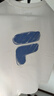 FILA FUSION斐樂(lè )潮牌章昊同款情侶款針織短袖衫2026春休閑寬松純棉T恤 曬單實(shí)拍圖