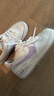 耐克NIKE緩震板鞋女空軍一號 AIR FORCE 1 運動(dòng)鞋 FN6335-102白42 曬單實(shí)拍圖