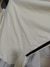 adidas三條紋休閑簡(jiǎn)約寬松長(cháng)袖T恤男女秋季阿迪達斯輕運動(dòng)   米白   S 曬單實(shí)拍圖