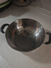 美廚（MAXCOOK）304不銹鋼火鍋26cm 湯鍋電磁爐火鍋復底帶蓋 送一對火鍋勺MH-26 曬單實(shí)拍圖