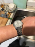 上海牌手表男自動(dòng)機械表 官方正品雙歷夜光表 百搭男士手表禮物SH007 加迪銀【夜光棒型指針】 曬單實(shí)拍圖